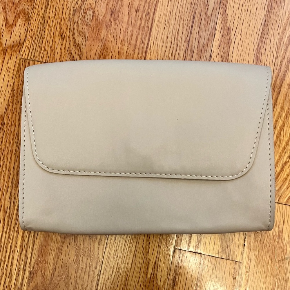 October Jaipur Natural Vegan Leather Clutch